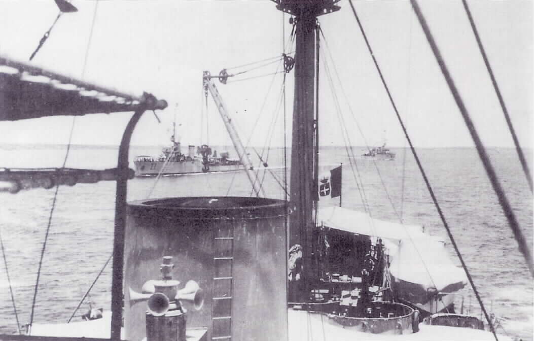 I caccia Tigre e Pantera in Mar Rosso nel 1939.